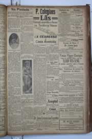 Página do jornal Correio do Ceará de março de 1934