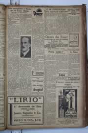 Página do jornal Correio do Ceará de março de 1934