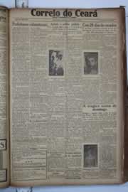Página do jornal Correio do Ceará de março de 1934