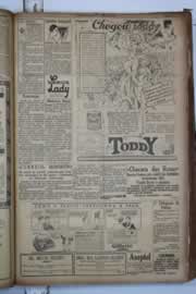 Página do jornal Correio do Ceará de março de 1934