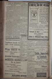 Página do jornal Correio do Ceará de março de 1934