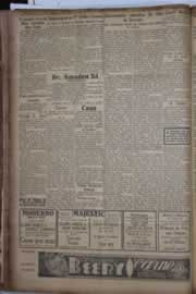 Página do jornal Correio do Ceará de março de 1934