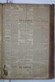 Página do jornal Correio do Ceará de março de 1934