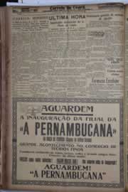 Página do jornal Correio do Ceará de março de 1934