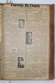 Página do jornal Correio do Ceará de março de 1934