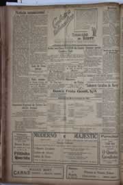 Página do jornal Correio do Ceará de março de 1934
