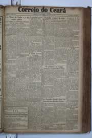 Página do jornal Correio do Ceará de março de 1934