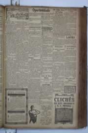 Página do jornal Correio do Ceará de março de 1934