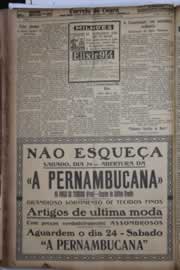 Página do jornal Correio do Ceará de março de 1934
