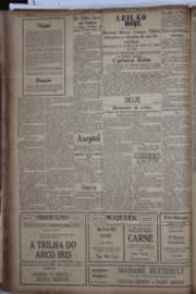 Página do jornal Correio do Ceará de março de 1934