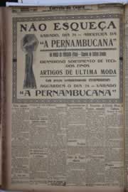 Página do jornal Correio do Ceará de março de 1934
