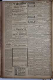 Página do jornal Correio do Ceará de março de 1934