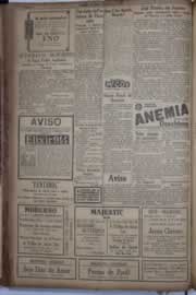Página do jornal Correio do Ceará de março de 1934