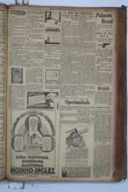 Página do jornal Correio do Ceará de abril de 1934