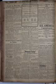 Página do jornal Correio do Ceará de abril de 1934