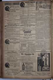 Página do jornal Correio do Ceará de abril de 1934