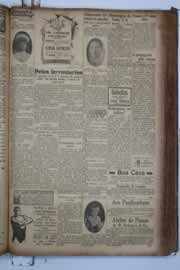Página do jornal Correio do Ceará de abril de 1934