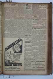 Página do jornal Correio do Ceará de abril de 1934