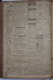 Página do jornal Correio do Ceará de abril de 1934