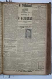 Página do jornal Correio do Ceará de abril de 1934