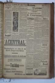 Página do jornal Correio do Ceará de abril de 1934