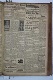 Página do jornal Correio do Ceará de abril de 1934