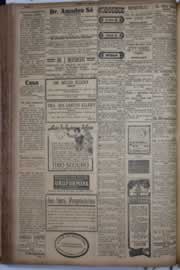 Página do jornal Correio do Ceará de abril de 1934