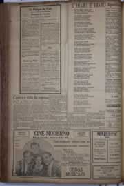 Página do jornal Correio do Ceará de abril de 1934