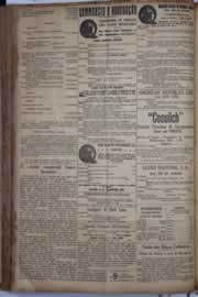 Página do jornal Correio do Ceará de abril de 1934