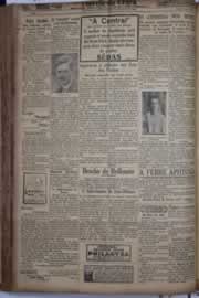 Página do jornal Correio do Ceará de abril de 1934