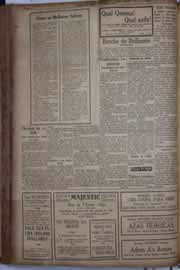 Página do jornal Correio do Ceará de abril de 1934