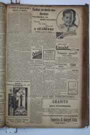 Página do jornal Correio do Ceará de abril de 1934