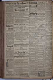 Página do jornal Correio do Ceará de abril de 1934