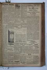 Página do jornal Correio do Ceará de abril de 1934