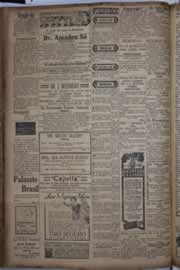 Página do jornal Correio do Ceará de abril de 1934