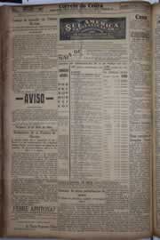 Página do jornal Correio do Ceará de abril de 1934