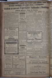 Página do jornal Correio do Ceará de abril de 1934
