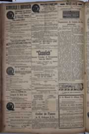 Página do jornal Correio do Ceará de abril de 1934