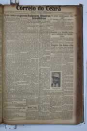 Página do jornal Correio do Ceará de abril de 1934