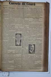 Página do jornal Correio do Ceará de abril de 1934