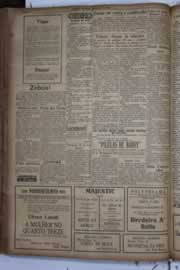 Página do jornal Correio do Ceará de abril de 1934