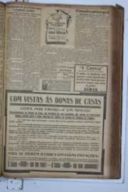 Página do jornal Correio do Ceará de abril de 1934