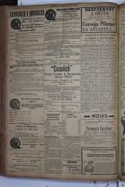 Página do jornal Correio do Ceará de abril de 1934