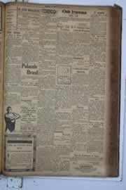 Página do jornal Correio do Ceará de abril de 1934