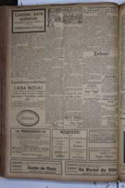 Página do jornal Correio do Ceará de abril de 1934