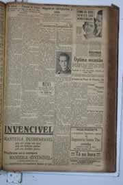 Página do jornal Correio do Ceará de abril de 1934