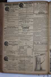 Página do jornal Correio do Ceará de abril de 1934