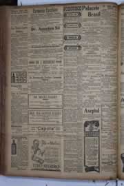 Página do jornal Correio do Ceará de abril de 1934