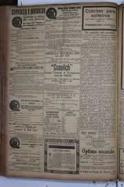 Página do jornal Correio do Ceará de abril de 1934