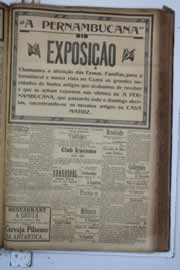 Página do jornal Correio do Ceará de abril de 1934